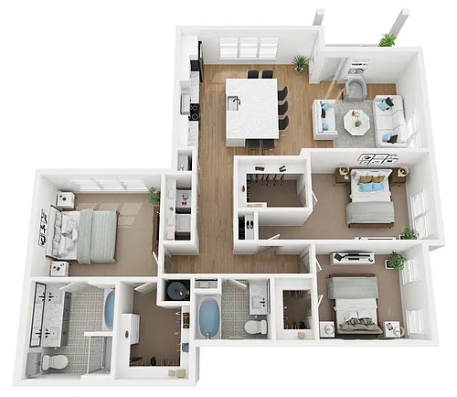 Floor plan C1-L