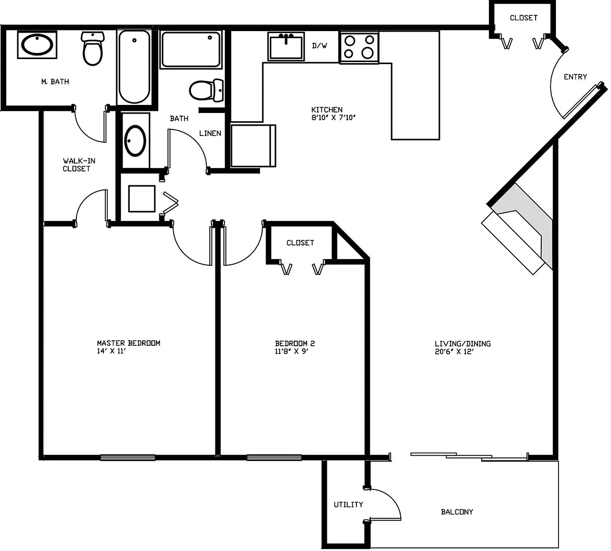 Floor plan The Dogwood