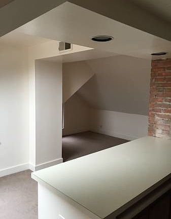 view from the kitchen