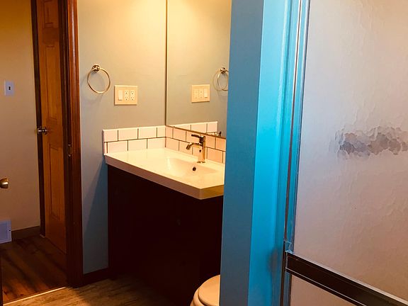 New bathroom with large shower