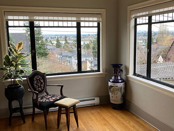 Giant leaded glass windows for sparkling light all day long and the perfect place to soak up the view.