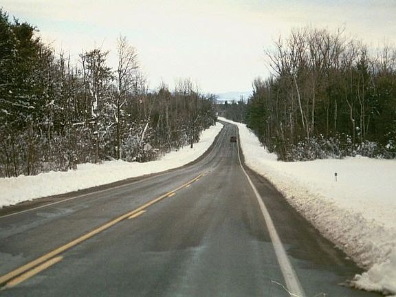 1/2 mile of road frontage on NY Route 442