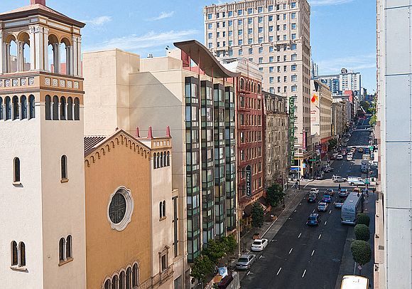Check out the Western View from The Taylor Suites