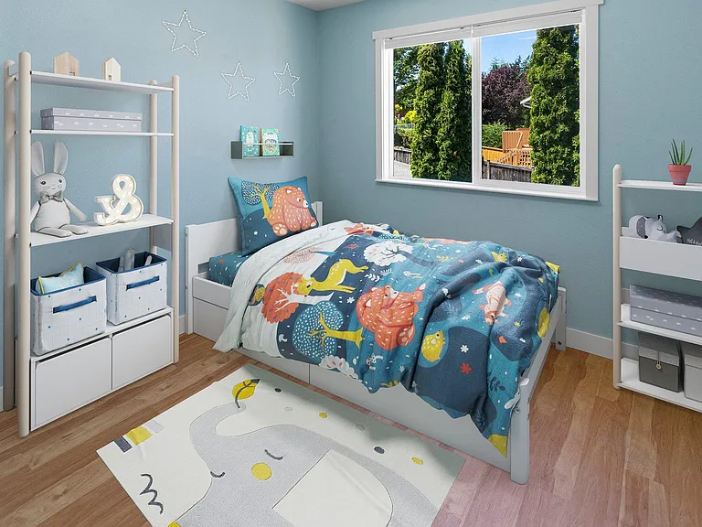 2nd Room - Blue, upstairs