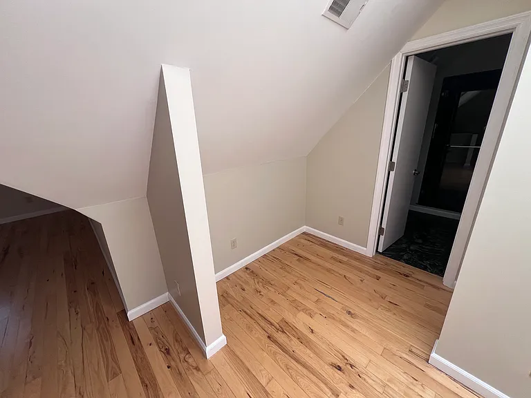 Second floor bedroom storage nook