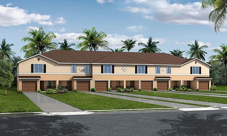 Brand-new 3-bedroom townhome for sale in Gibsonton, FL