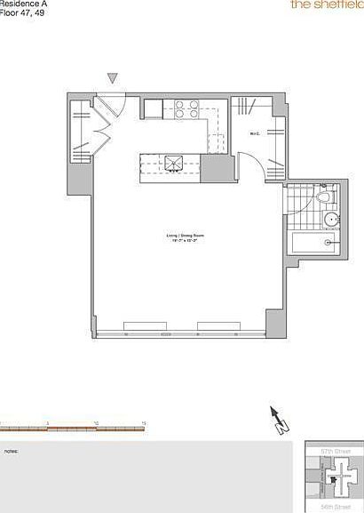 1st image of 322 W 57th St APT 39A