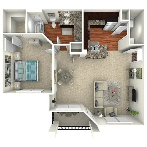Floor plan Del Rio
