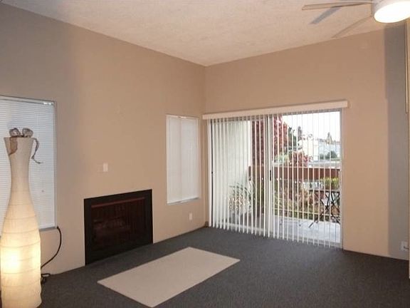 Glass door to balcony