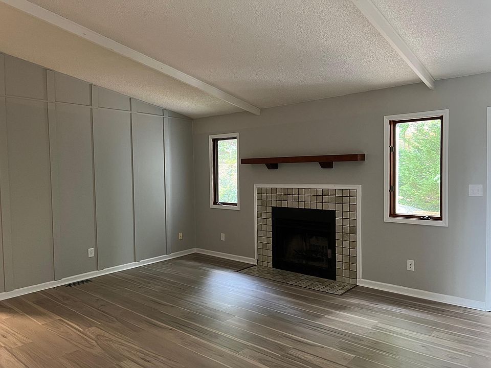 Living Room with Fireplace
