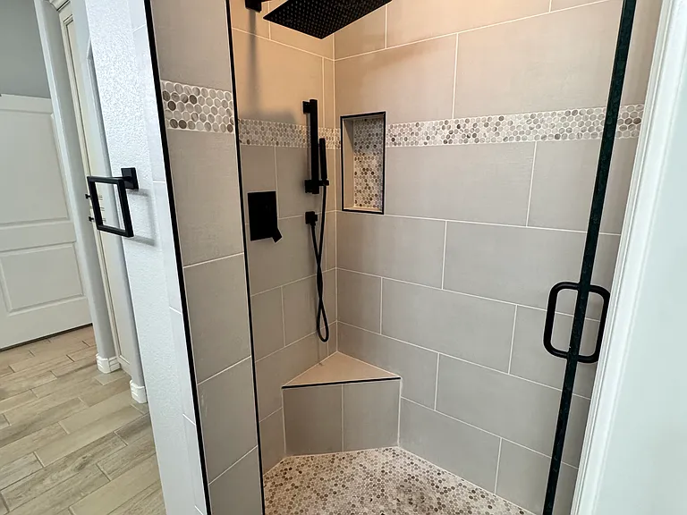 upgraded shower (2024)