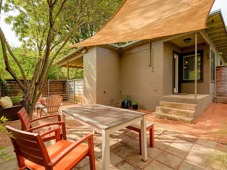 Back yard space - fenced in