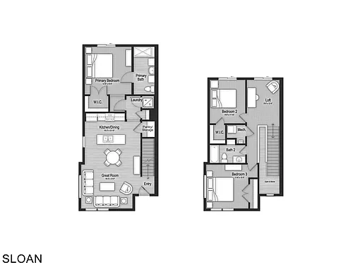 Floor plan Sloan