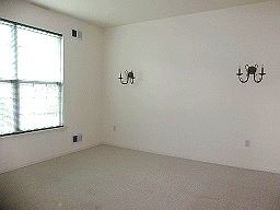 Stately master bedroom. Walk in closet and private bath. 