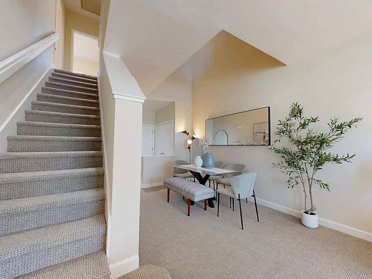 Stairs to second floor.