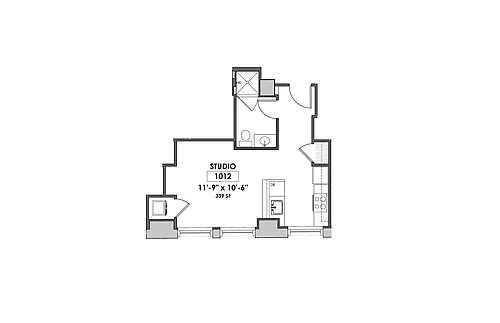 Floor plan E10A