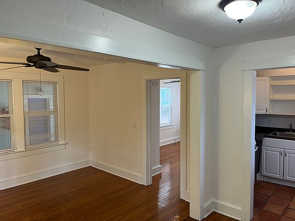 Living, kitchen, bedroom entry/exit