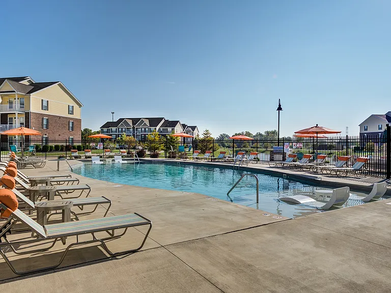 Refreshing Pool with Sundeck