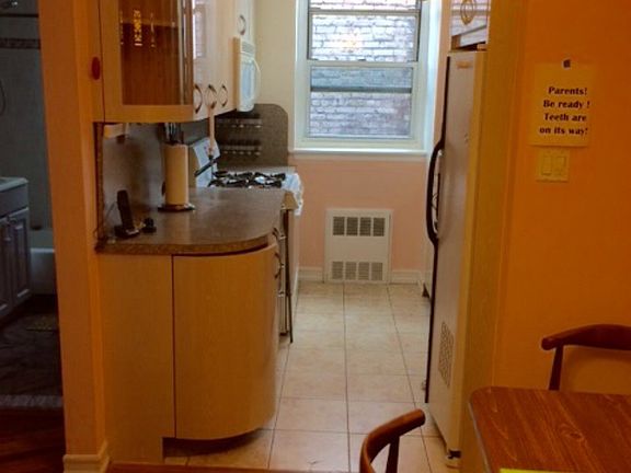 Dining area and kitchen