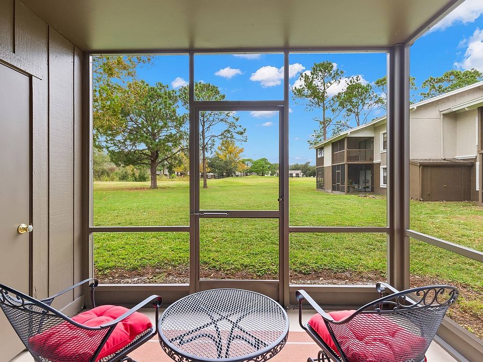 Screened Patio with Storage