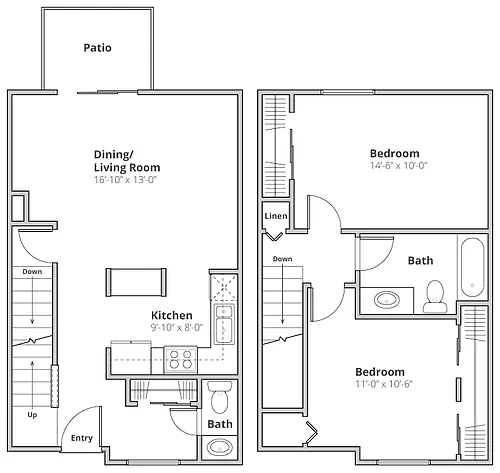 Floor plan Bridgeport