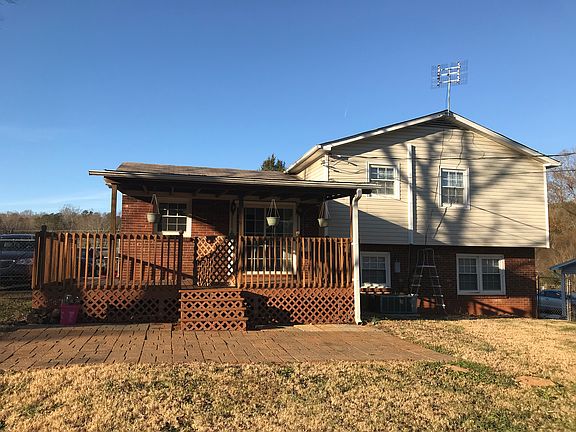 Back view of house