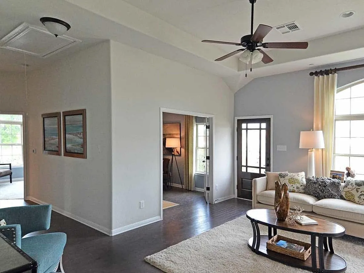 Living area and office (optional third bedroom) - 146 Thelonious Dr