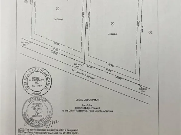 Skyline Dr #3-4, Russellville, AR 72802