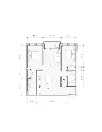Floor plan Diamond