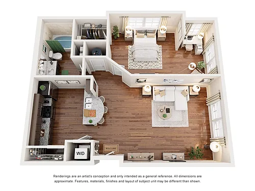 Floor plan White Oak