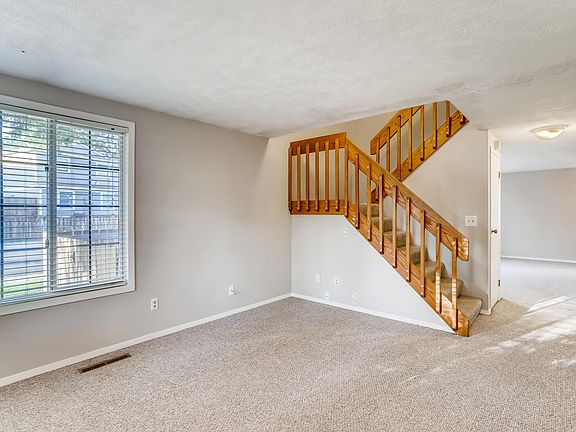 living room/entry which makes a great office, half bath on the main level