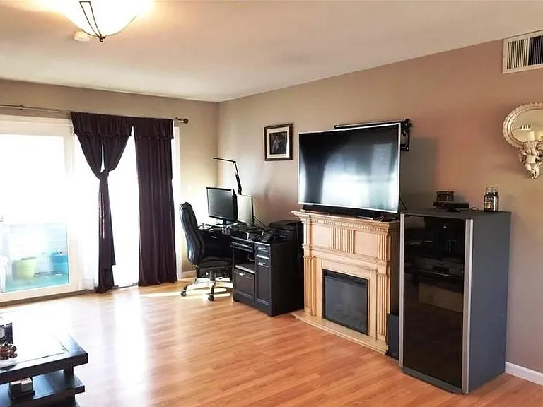 Living Room View with Furniture View