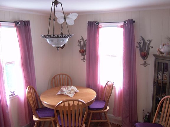 second bedroom, used here as a dining area