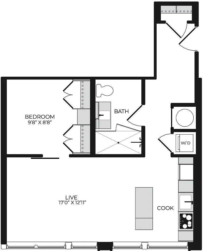 Floor plan A110