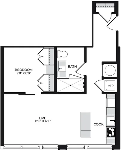 Floor plan A110