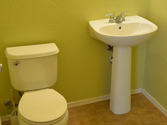 half bath downstairs