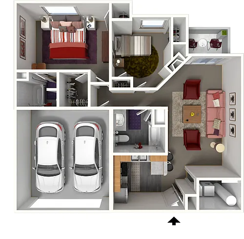 Floor plan Thoroughbred I