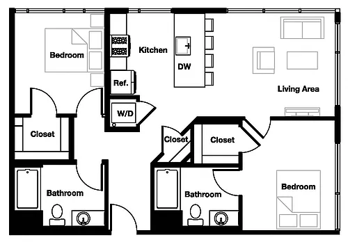 Floor plan B3