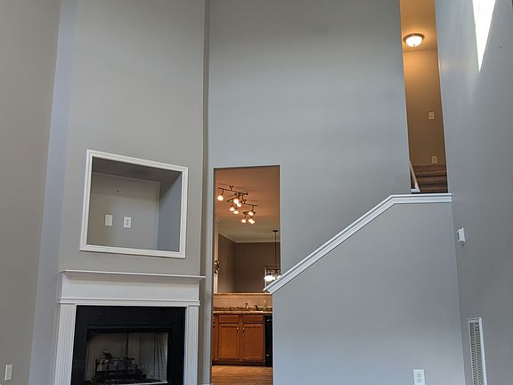 Living room view from front door