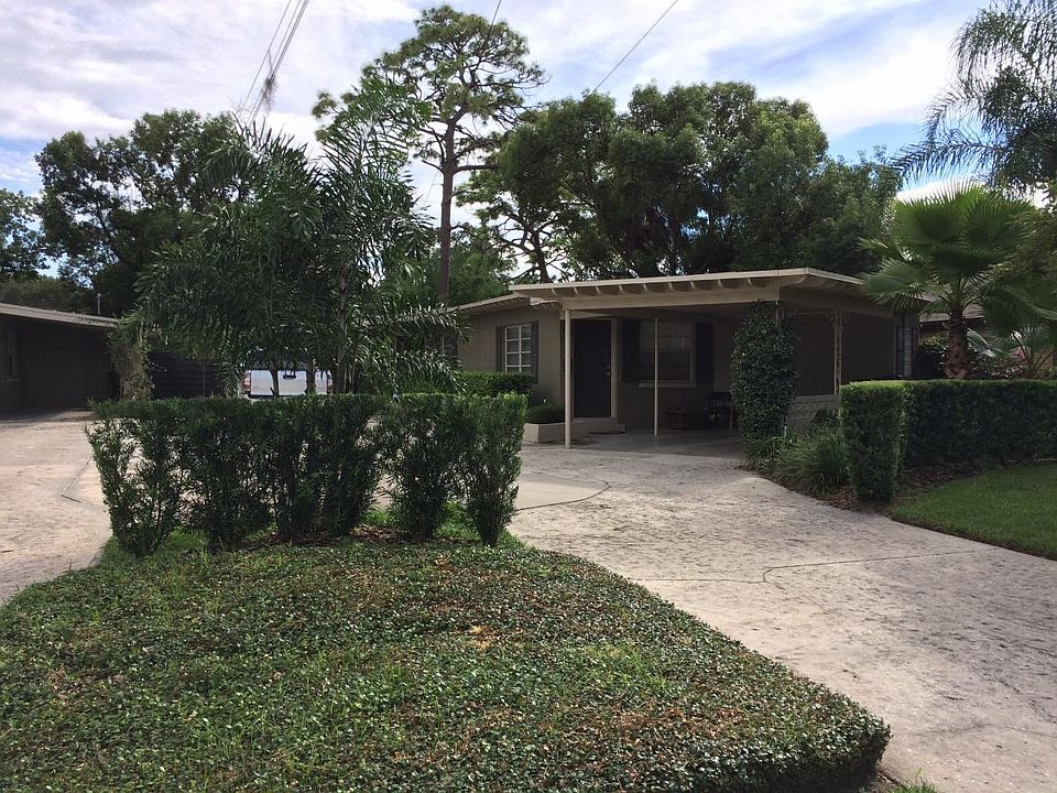 front of property