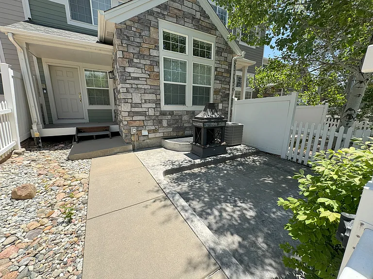 Front Patio from entrance gate