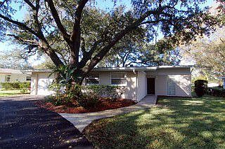 Professionally landscaped front island