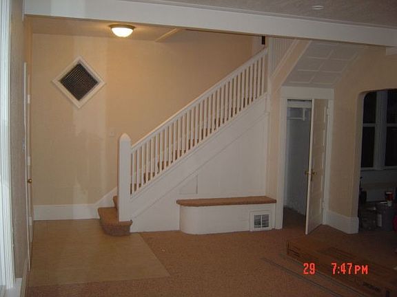 staircase/ living room
