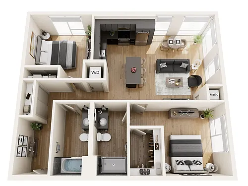 Floor plan C1