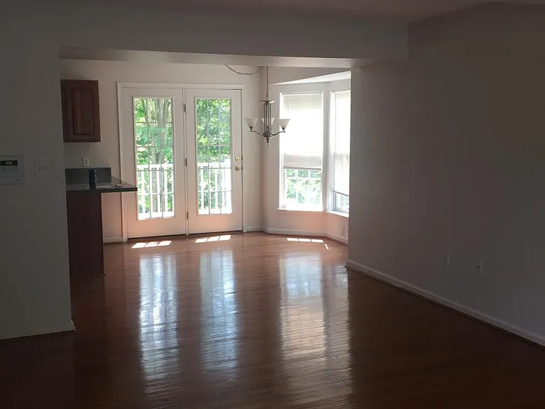 living room and dining area view