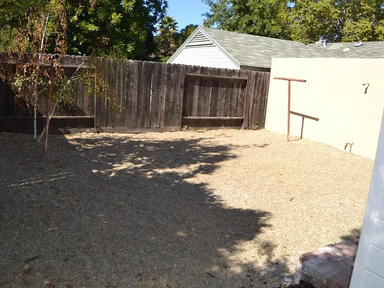 Side Yard Area