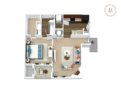 Floor plan A1