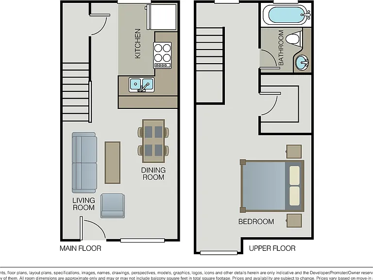 Plan 1B Townhome