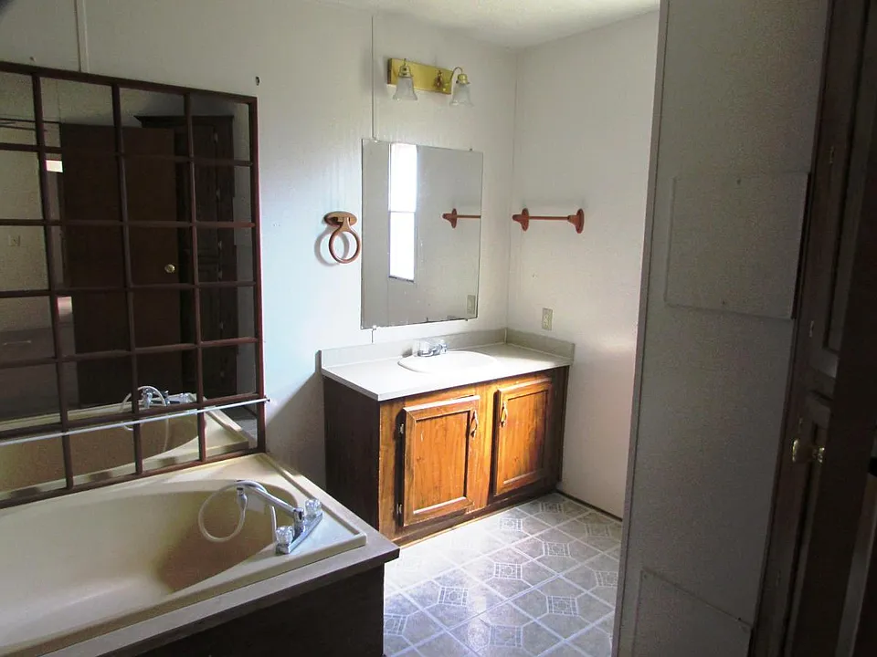 Master Bath with his sink