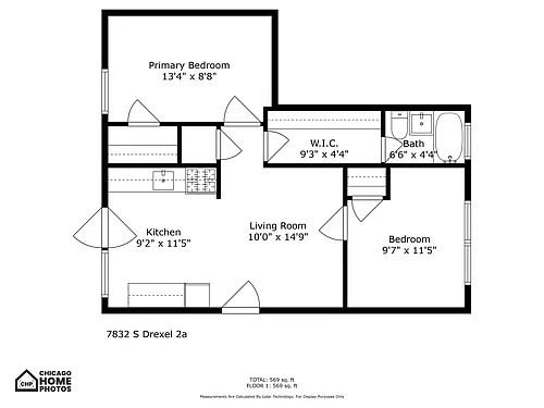 Floor plan 7832 2A